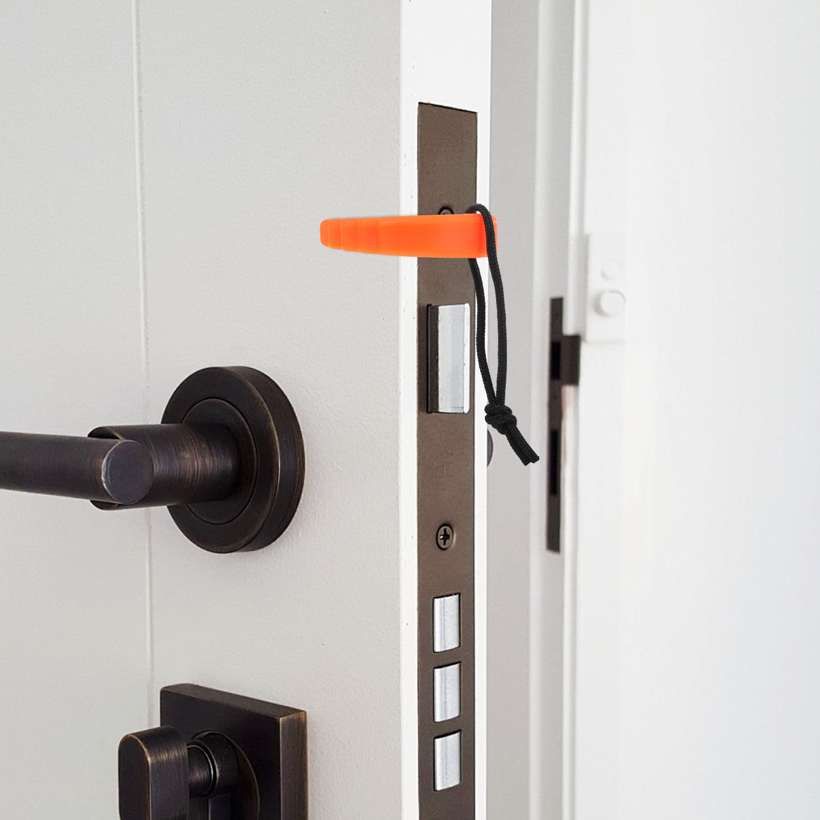 Door Wedge Alarm - Portable Door Stopper Alarm Safety Door