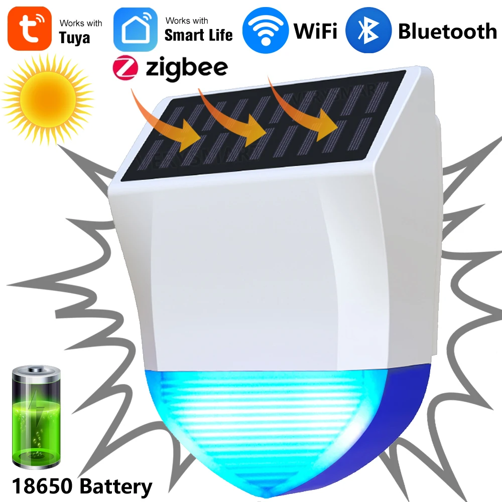 Home Security Siren - Tuya Smart For Zigbee/Wifi Siren Alarm