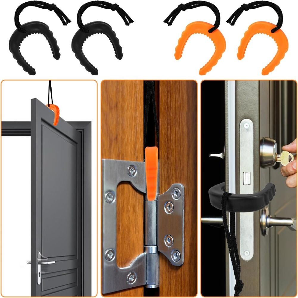 Door Wedge Alarm - High Quality Rubber Door Jam Firefighter