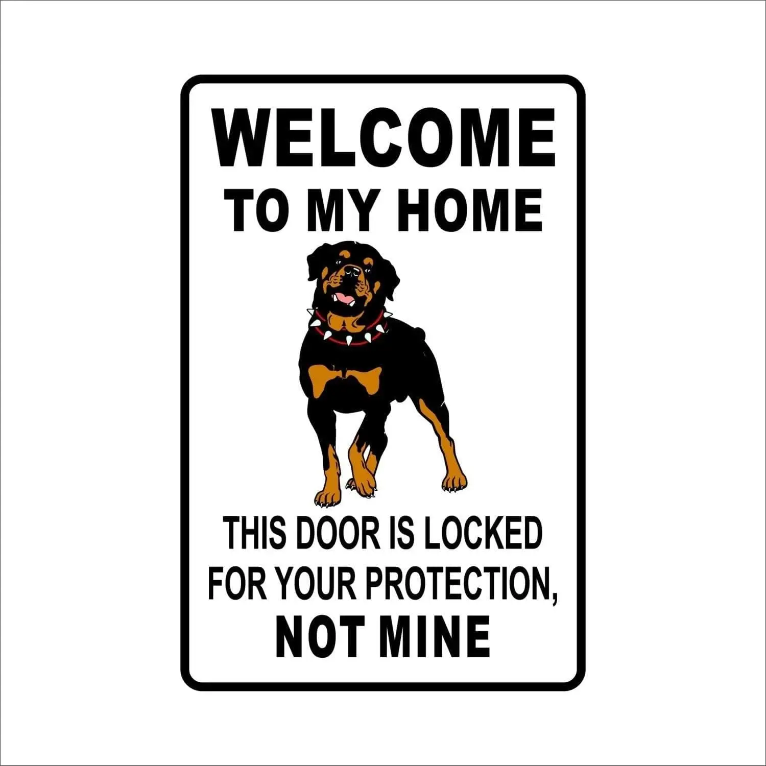 2026 Welcome To My Home Rottwe - Home Security In My Area recension och pris