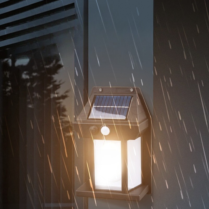 Outdoor Solar Wall Light Villa - Home Security Yard Sensors recension och pris