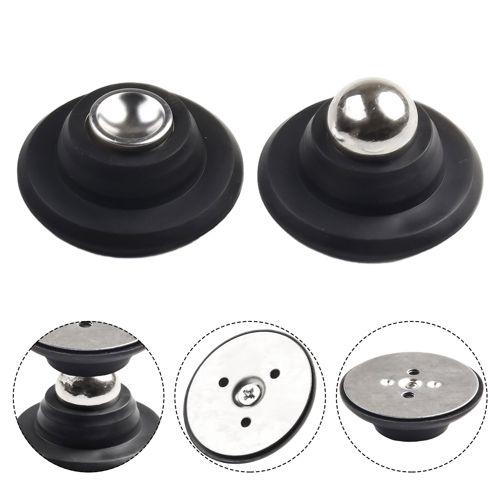 1pc Silicone Door Stop Door Ma - Door Wedge Alarm recension och pris