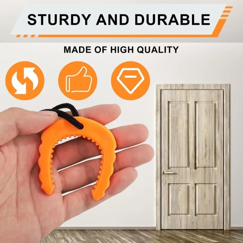 Easy to Use Rubber Door Jam Fi - Door Wedge Alarm recension och pris