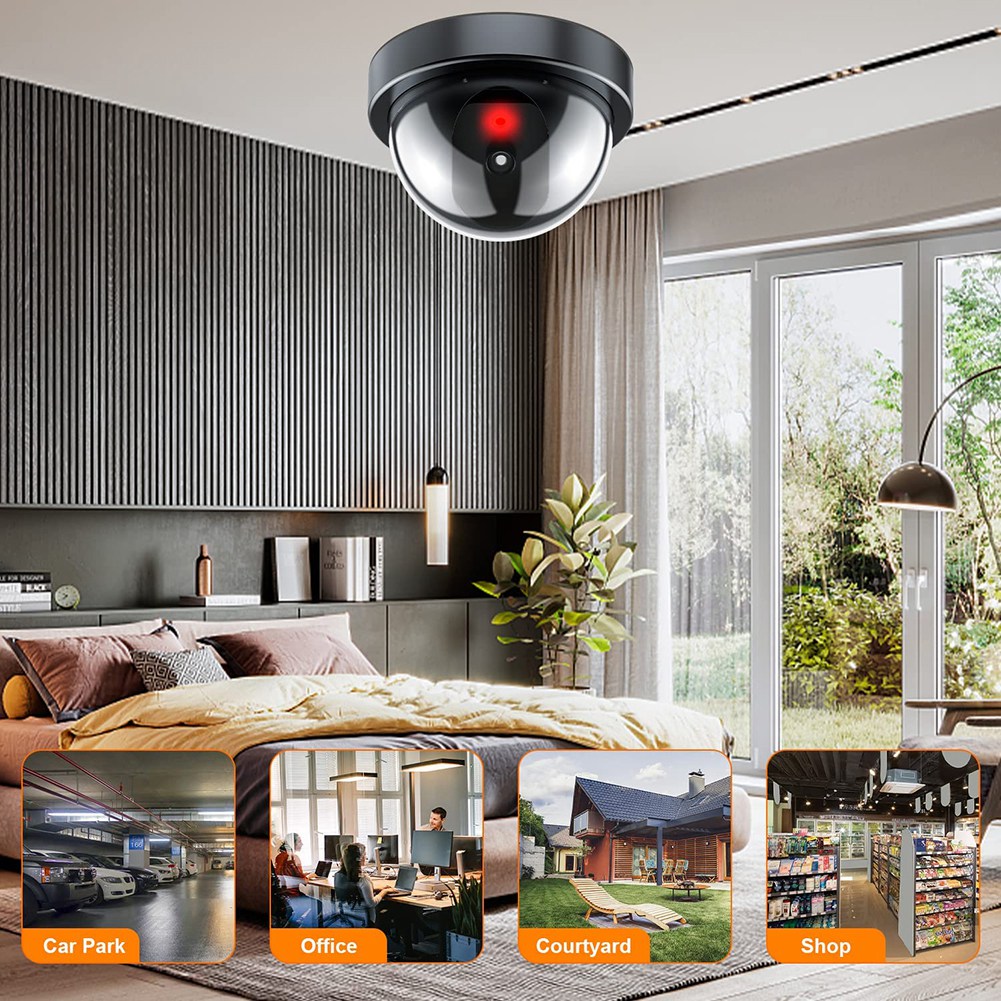 Dummy Security Camera,Fake Cam - Home Security Wireless Camera recension och pris