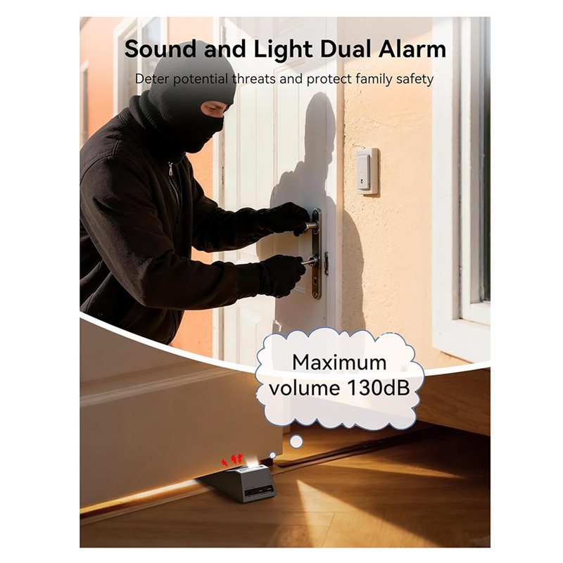 AB34-Door Stop Alarm, Door Sto - Door Wedge Alarm recension och pris