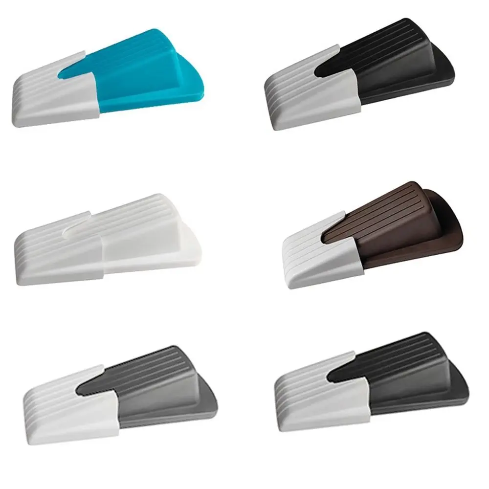 1Pcs Safety Silicone Door Stop - Door Wedge Alarm recension och pris