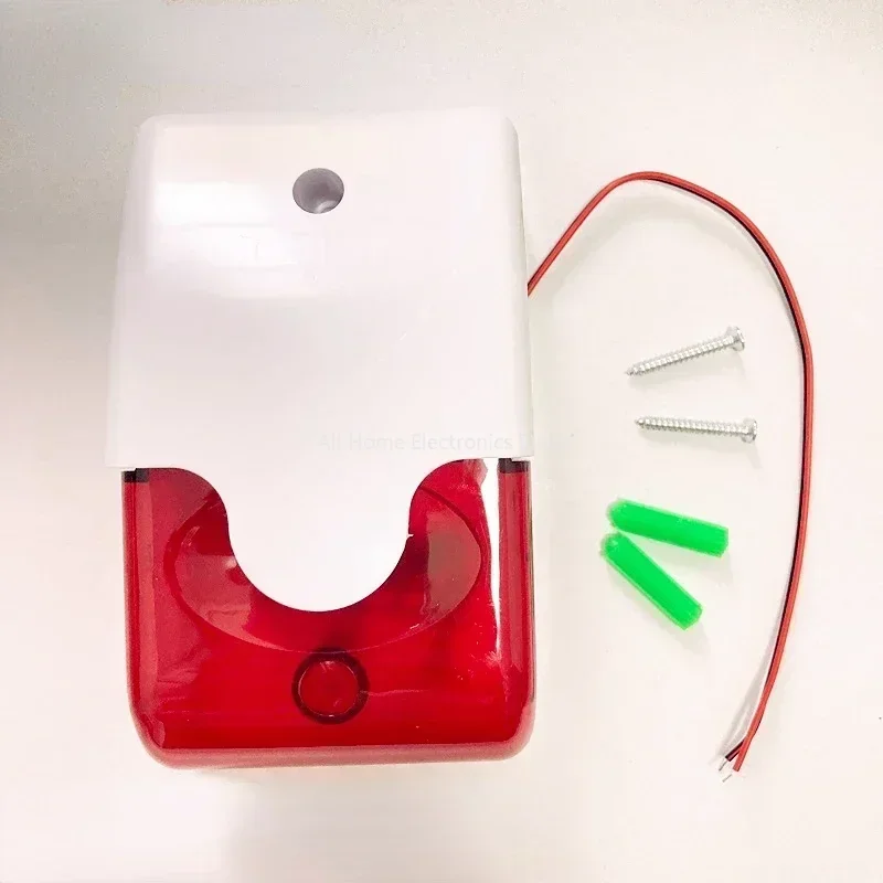 Strobe Siren Alarm 103 dB Horn - Home Security Siren recension och pris