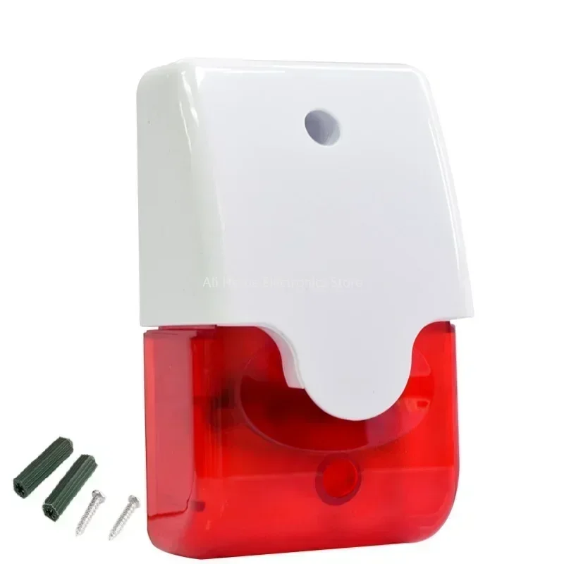 Strobe Siren Alarm 103 dB Horn - Home Security Siren recension och pris