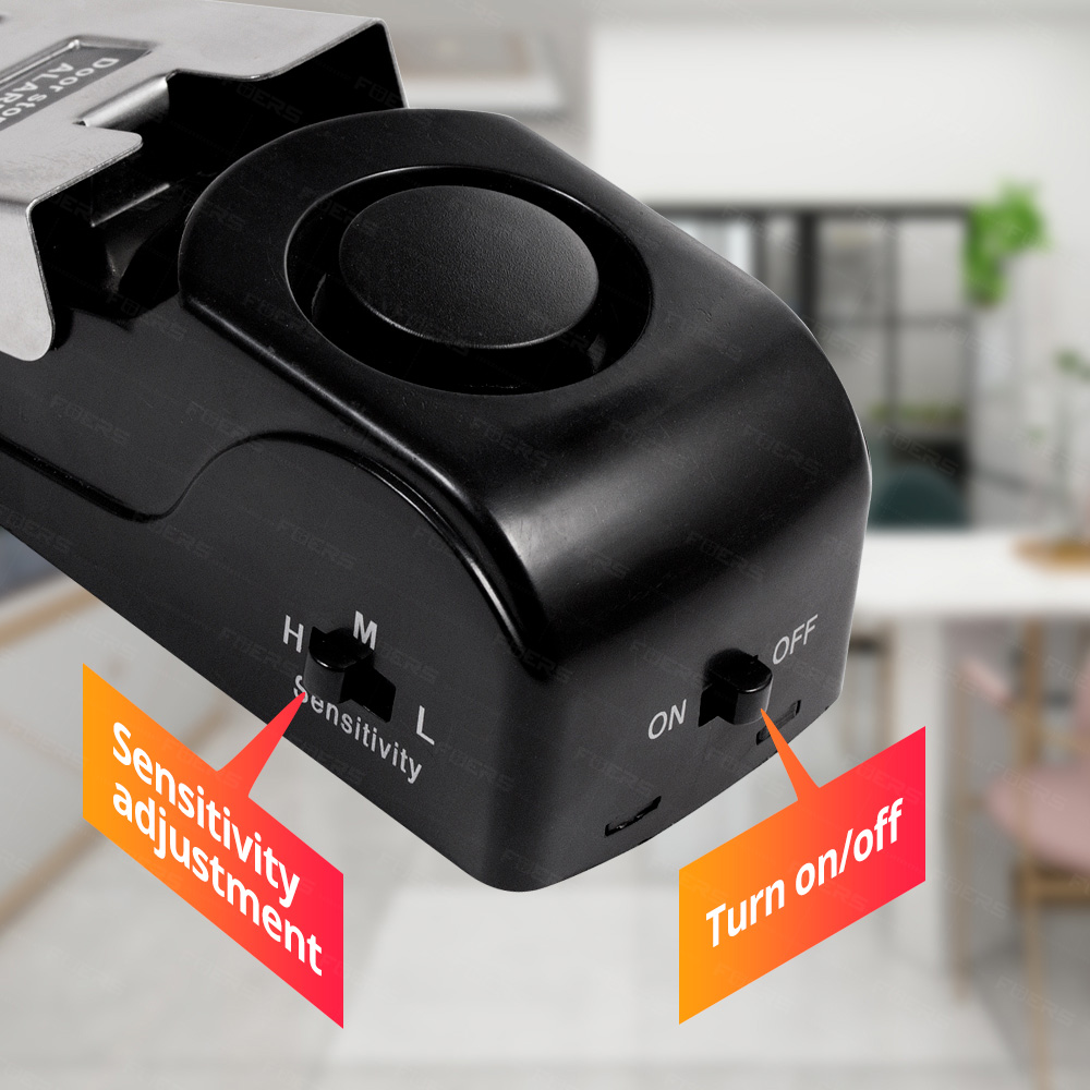 FUERS Door Stop Alarm System 1 - Door Wedge Alarm recension och pris