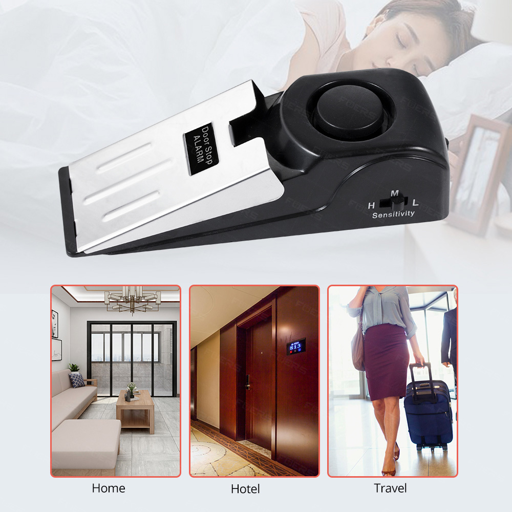 FUERS Door Stop Alarm System 1 - Door Wedge Alarm recension och pris