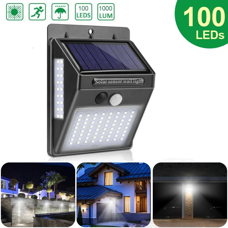 Outdoor Solar PIR Motion Senso - Home Security Yard Sensors recension och pris