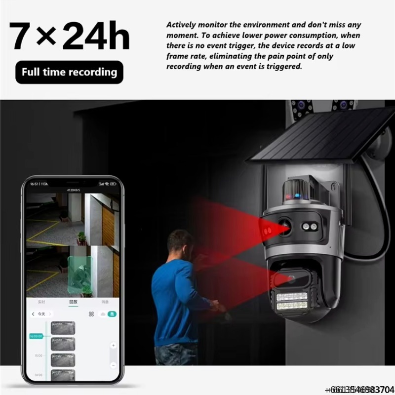 ENSTER 2K AOV 24h Recording Ou - Home Security Wireless Camera recension och pris