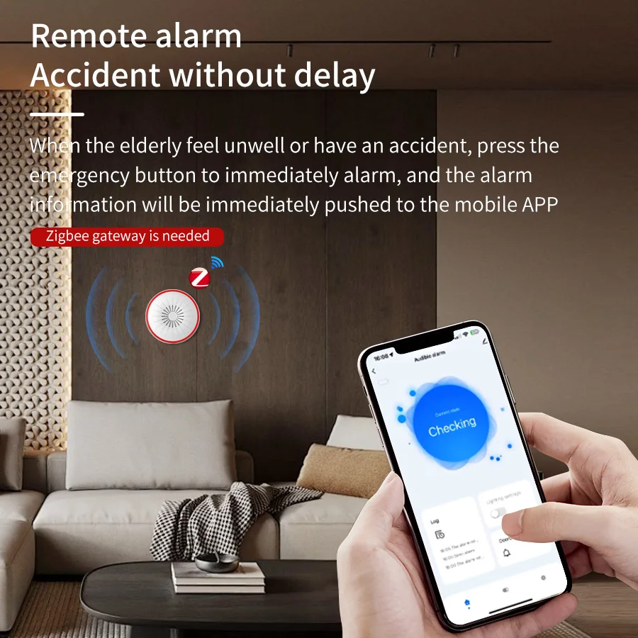 Tuya WiFi ZigBee Smart Alarm S - Home Security Siren recension och pris