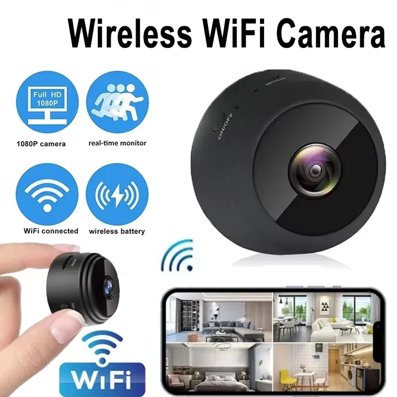 New A9 Camera Wifi 1080p HD Wi - Home Security Wireless Camera recension och pris