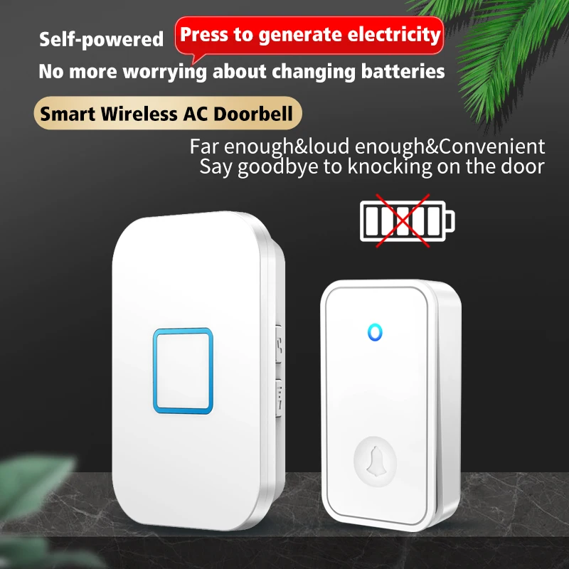 CACAZI Self-powered Waterproof - Home Security In My Area recension och pris