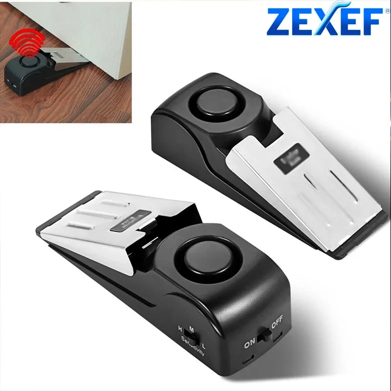 ZEXEF mini security protection - Door Wedge Alarm recension och pris
