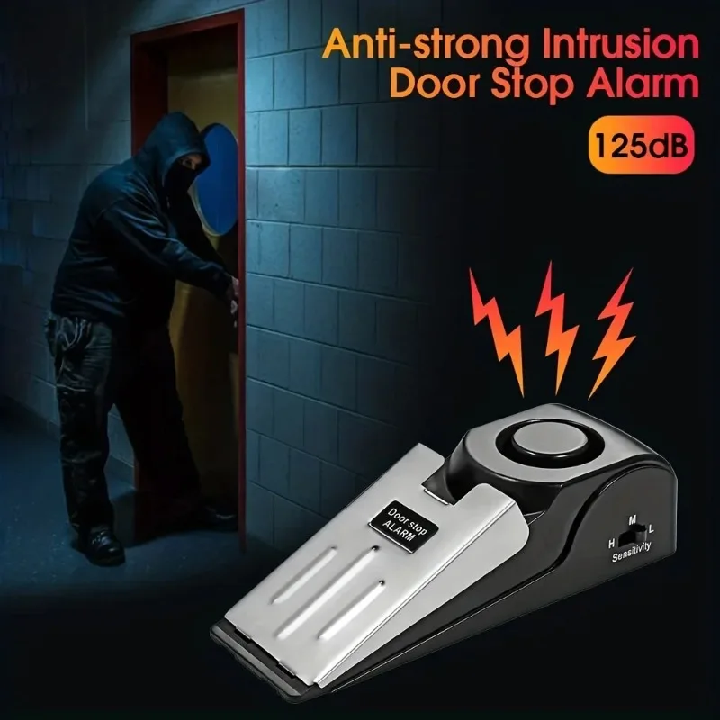 ZEXEF mini security protection - Door Wedge Alarm recension och pris