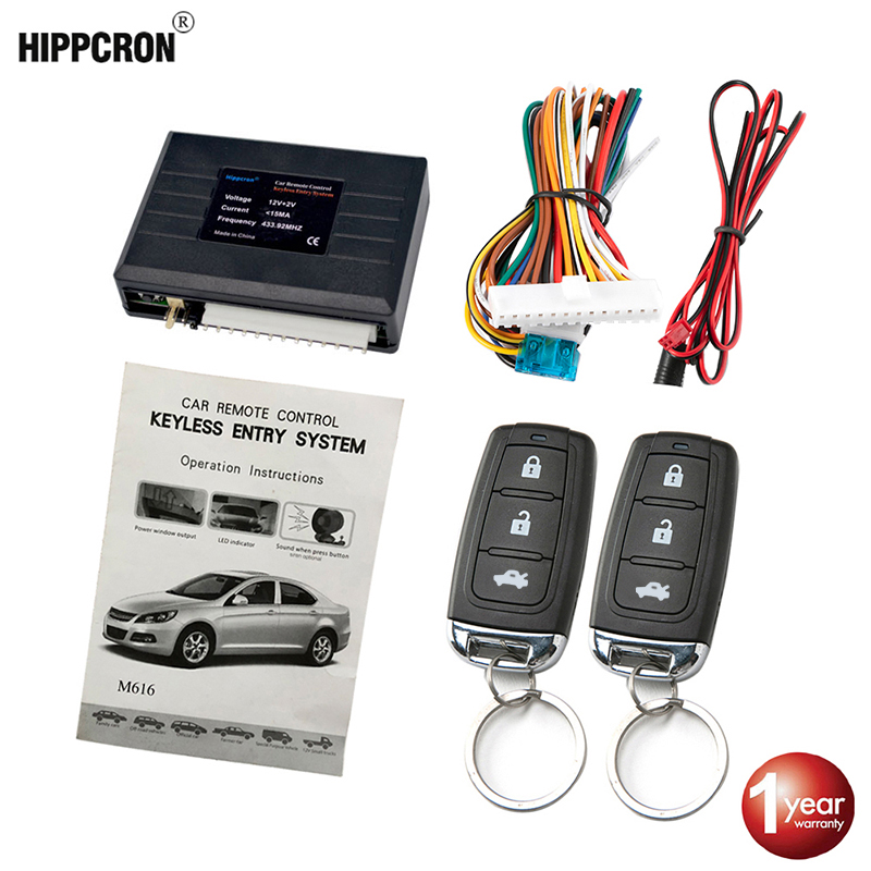 Hippcron Car Central Door Lock - Door Wedge Alarm recension och pris