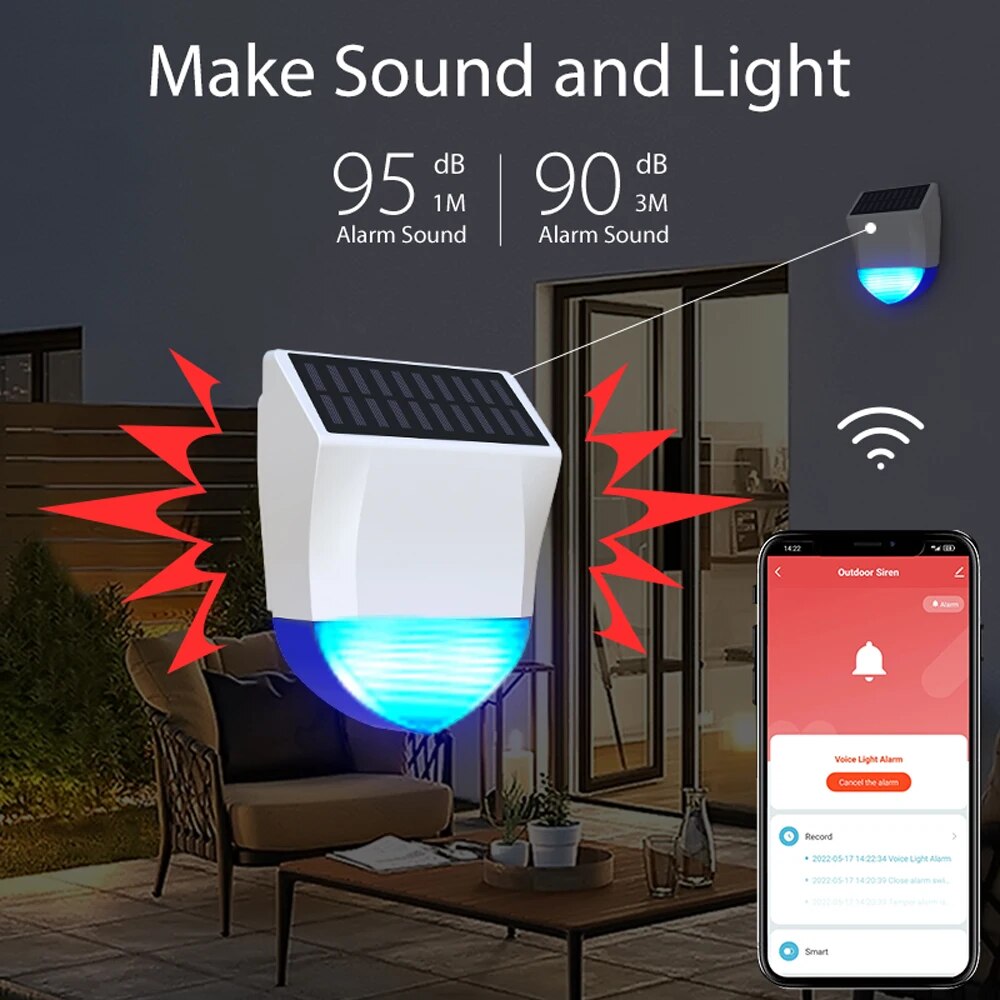 Tuya Smart For Zigbee/Wifi Sir - Home Security Siren recension och pris