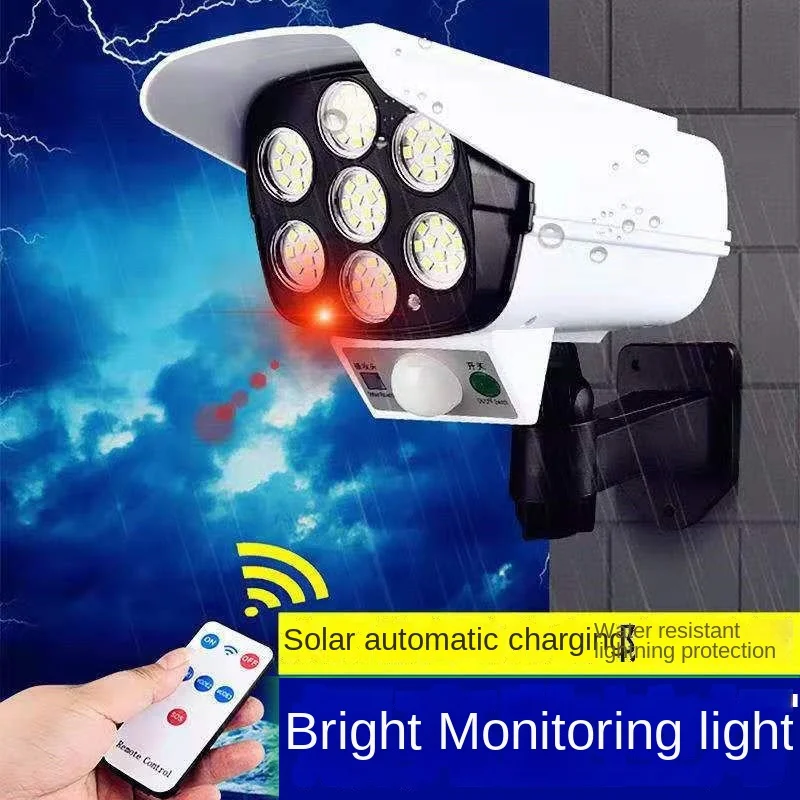 Outdoor Solar Light Motion Sen - Home Security Wireless Camera recension och pris