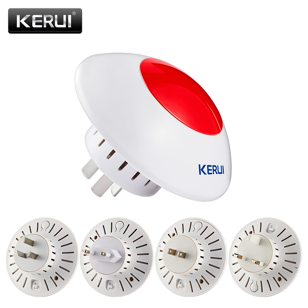 KERUI J009 Loud Indoor Siren W - Home Security Siren recension och pris