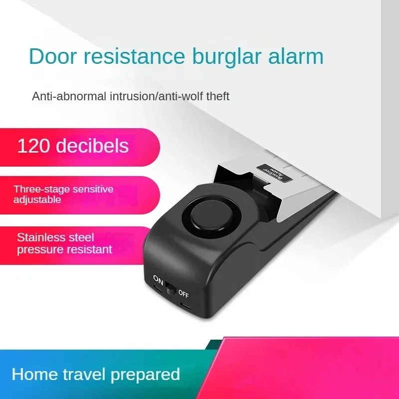 Hotel Door Stop Burglar Alarm  - Door Wedge Alarm recension och pris