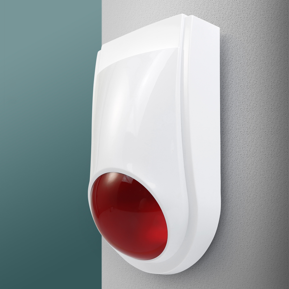 Wireless Flash Siren E6 Outdoo - Home Security Siren recension och pris