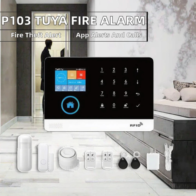 Tuya Smart Home Security Alarm - Home Security Using Gsm recension och pris