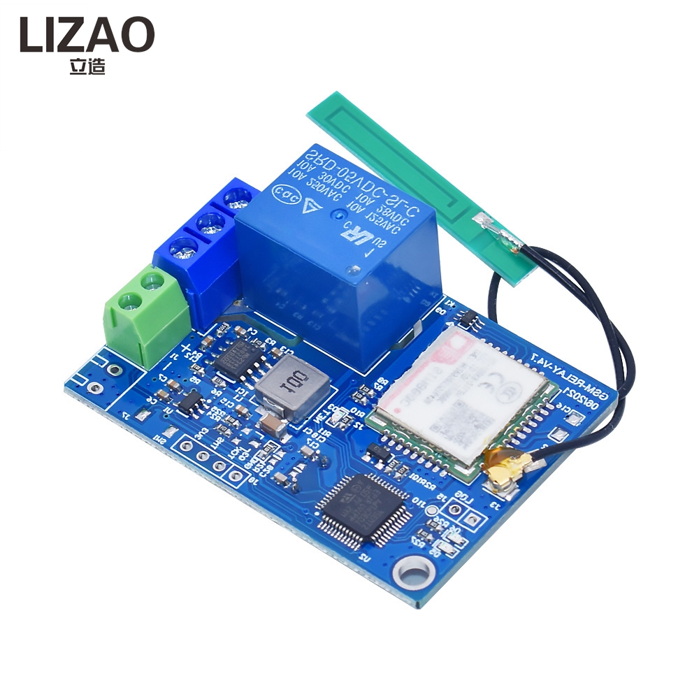 LIZAO 1/2 Channel GSM SMS Cont - Home Security Using Gsm recension och pris