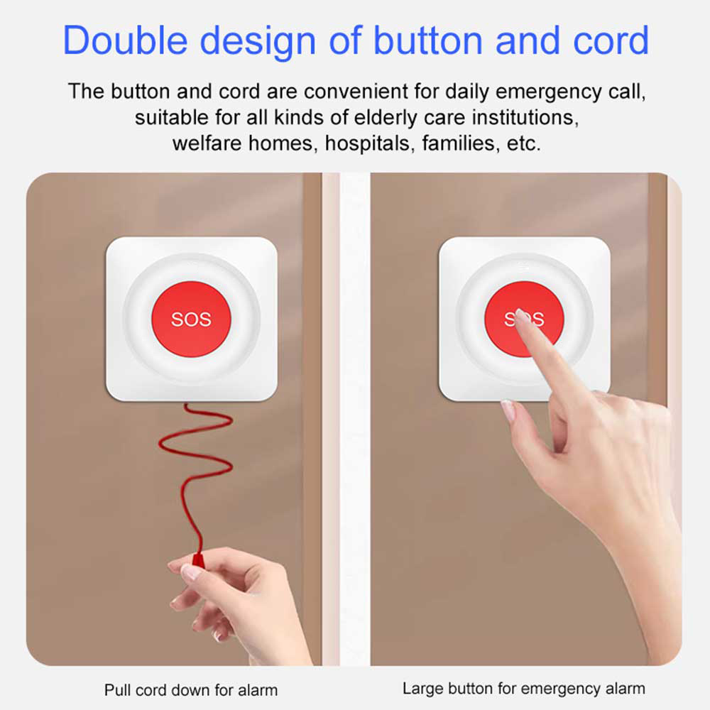 WIFI Zigbee Buttontons SOS Pus - Home Security Siren recension och pris