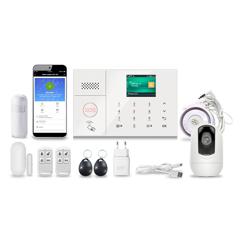 Best SalesTUYA Wireless Alarm  - Home Security Using Gsm recension och pris