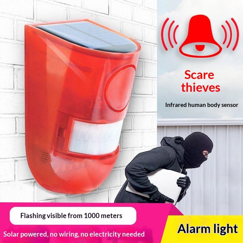 Solar Powered Infrared Motion  - Home Security Yard Sensors recension och pris