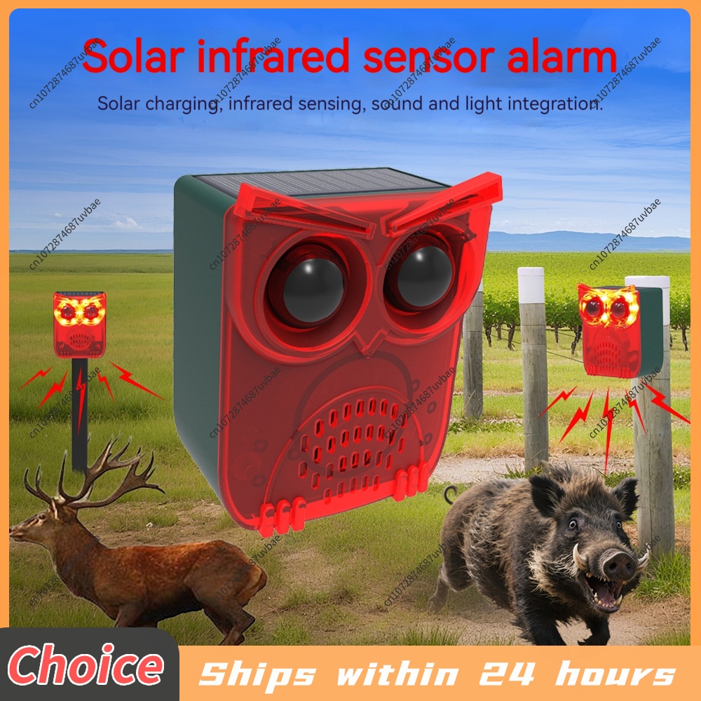 Solar Motion Sensor Alarm Dog  - Home Security Yard Sensors recension och pris