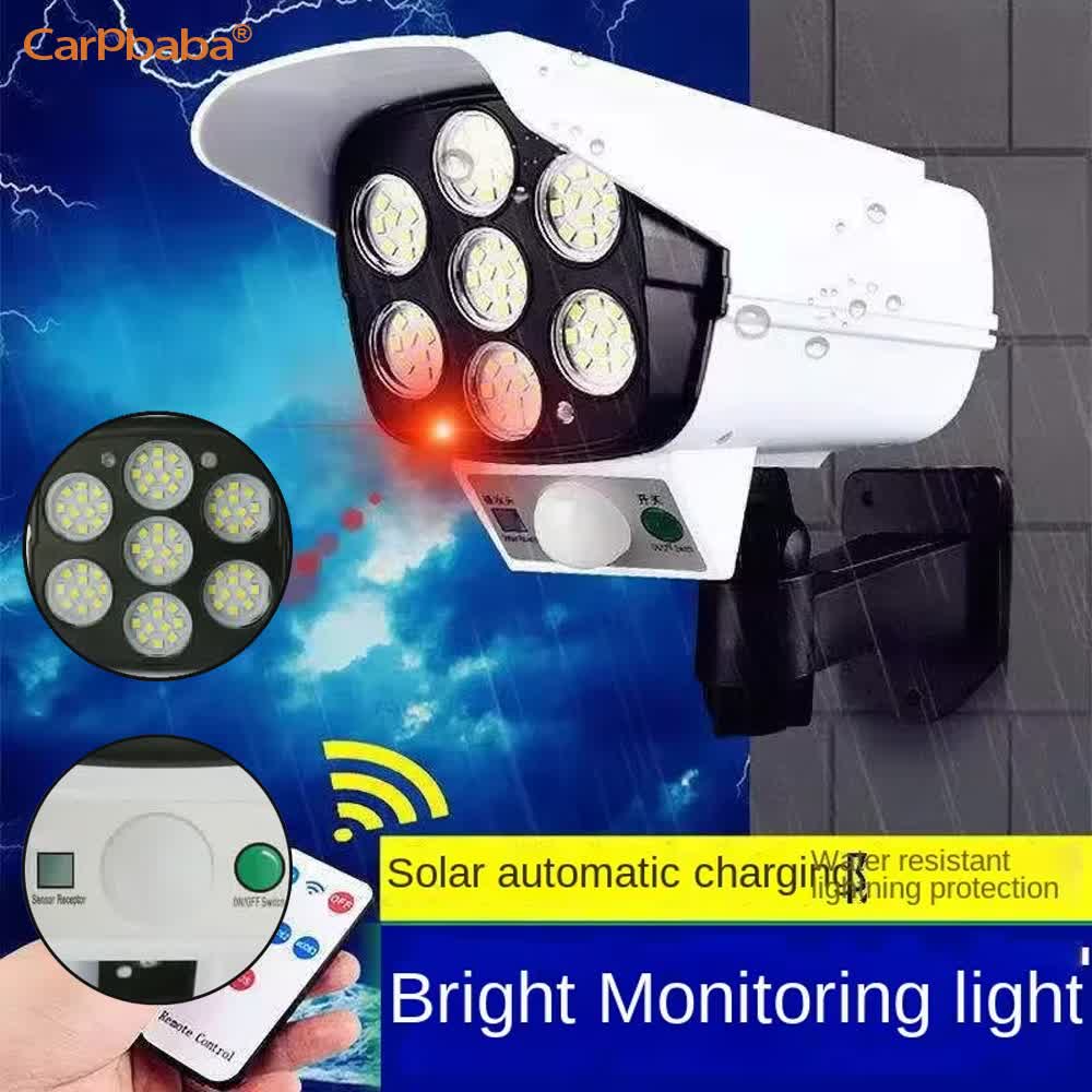 Outdoor Solar Light Motion Sen - Home Security Wireless Camera recension och pris