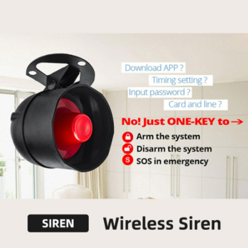 Tuya WiFi Smart Siren Alarm 11 - Home Security Siren recension och pris