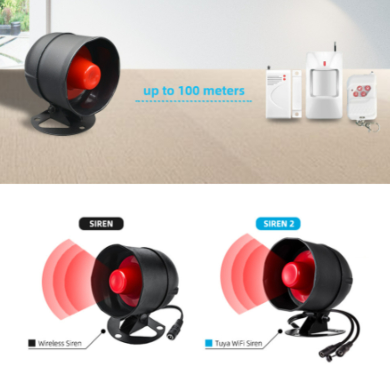 Tuya WiFi Smart Siren Alarm 11 - Home Security Siren recension och pris